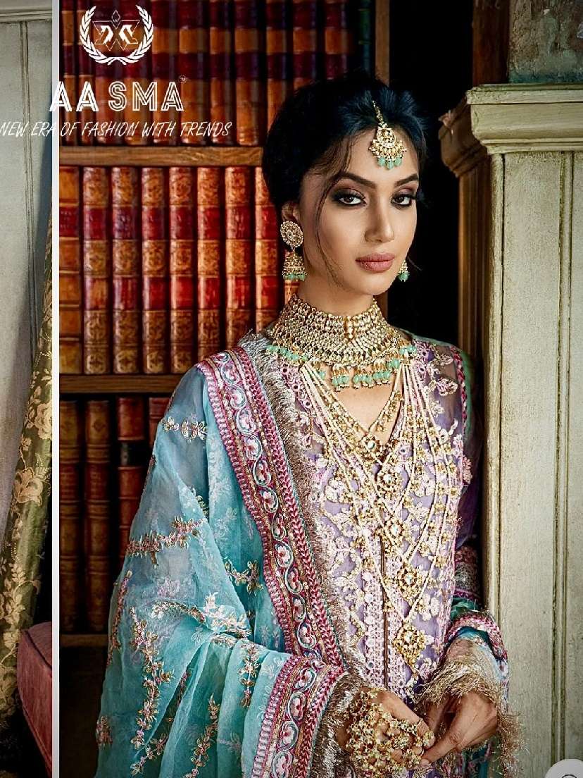 D No -201 Semi Stitched  AASMA